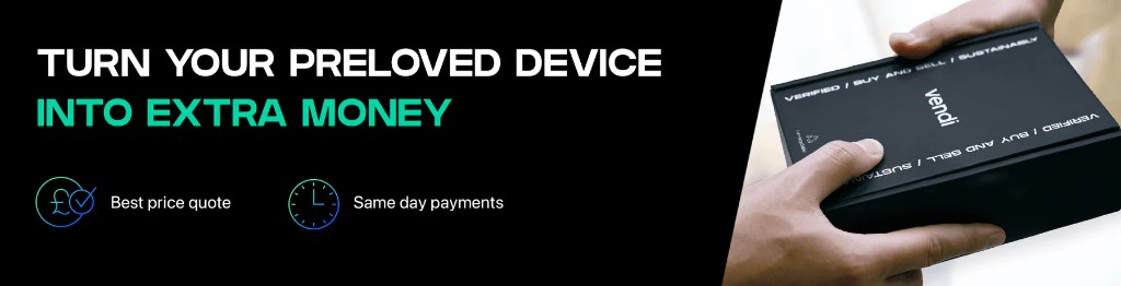Turn your preloved device into extra money — best price quote and same day payments